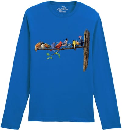 Vogels Birds The Coloured House Longsleeve T-shirt XL