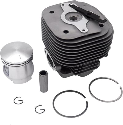 Cilinder Zuiger Kit - Vervangingsonderdeel Kettingzaag - Kettingzaag Reparatie - Hoge Kwaliteit Materialen - 58MM - Niet Gespecificeerd