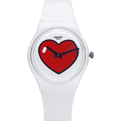 SWatch Gw718 Valentijnsdag LOve O clOck Publieke Urethaan Horloge GW718 red