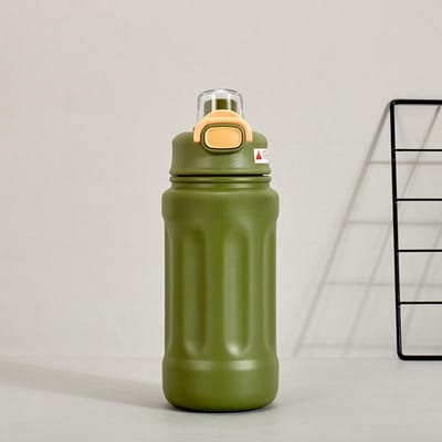 Student Mok Leuke Cartoon Mok 316 Roestvrij Staal Leuke MokStudent Mok Leuke Cartoon Mok 316 Roestvrij Staal Leuke Mok 900ml groen
