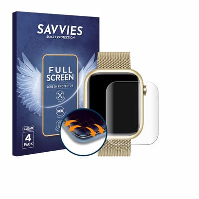 Savvies - Screenprotector voor Taopon G104 1.83" - Folie Beschermfolie transparant volledig dekking 4 Stuks