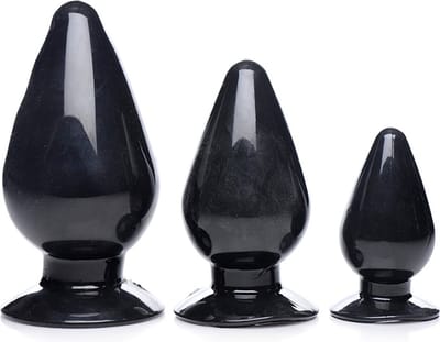 Triple Cones Anaalplug Set Van 3