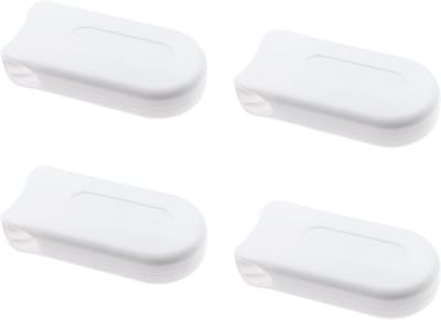Dailygoods- Koordgewicht 50g - 4 Stuks - Kunststof - Geschikt voor Verticale Jaloezieën - Hoogte 80 mm - Breedte 38 mm - Gordijngewicht