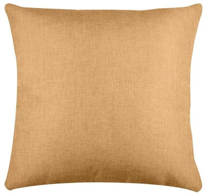 Stof Textile sierkussen Bea - camel - 50 x 50 cm - bank kussens - zitkussens - binnen/buiten - polyester