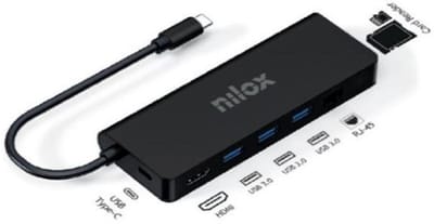 USB Hub Nilox NXDSUSBC04