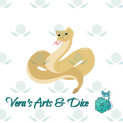 Slang Sticker - Woestijn Dieren - Slangen Hagedissen Schubreptielen Stickers - Handgemaakte Stickers - Journaling - Bullet Journal - Scrapbooking - Leuke Stickers - Laptop Sticker - Telefoon Sticker - Cute - Dier - Lief - Schattig - Wilde Dieren