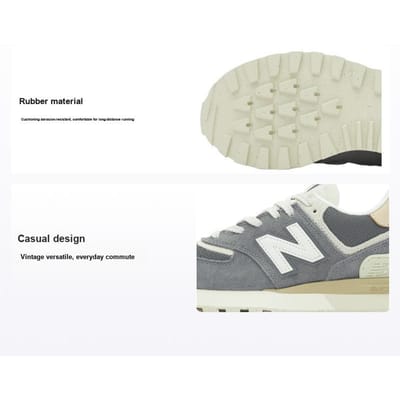 New Balance 574 Legacy Apollo Grijs Unisex Sneakers U574LGDB 36 gray