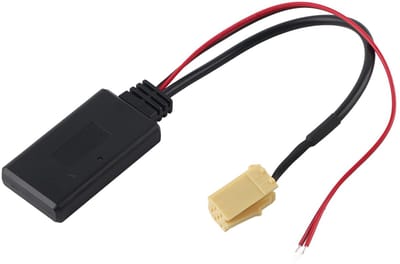 Allecto - Bluetooth Audio Adapter - Plug & Play - Draadloze verbinding voor auto - Gemakkelijk te installeren - Hoogwaardige geluidskwaliteit - Ges..