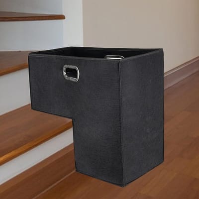 Trapmand - Opbergmand - Huis Organiseren - Wasbaar Materiaal - 42x42x10 cm
