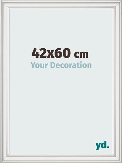 Your Decoration - Fotolijst 42x60 cm - MDF - Wit Geveegd - Lazio