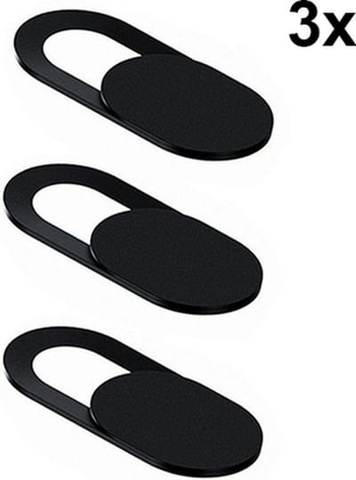 3x Webcam Cover Privacy schuifje slider shutter voor Telefoon Laptop Computer webcam en camera / HaverCo