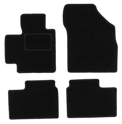 Zwarte veloursmatten voor: Suzuki Ignis III hatchback (2015-)