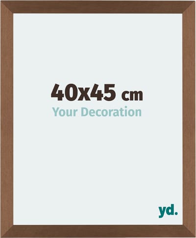 Your Decoration - Fotolijst 40x45 cm - MDF - Koper Decor - Mura