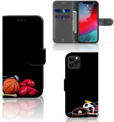 Apple iPhone 11 Pro Wallet Case met Pasjes Sports