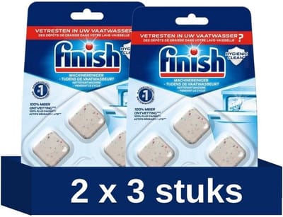 Finish Machinereiniger - Tijdens de Wasbeurt - 2 stuks - Voordeelverpakking