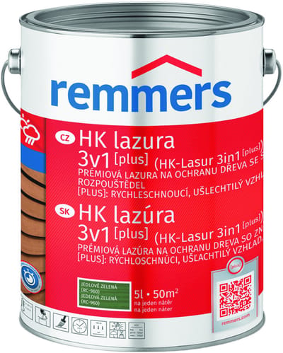 Remmers HK-Lazuur 3in1 [PLUS] - Dennengroen - 5 liter