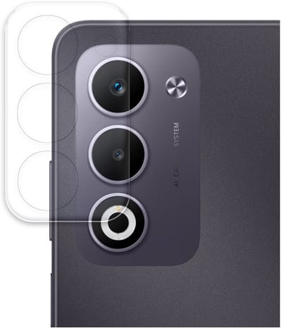 Rosso Camera Protector Geschikt voor Oppo A5 (2025) | Camera Lens Bescherming | Case Friendly | Ultra Dun Glas | Transparant