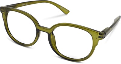 Leesbril Vista Bonita NOVA - Kleur Army Green - Sterkte +1.00 - Uitstekende kwaliteit glazen - Robuust frame met flexveren. Incl. leuke briletui en poetsdoekje