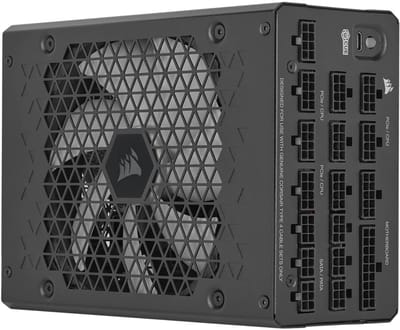 CORSAIR HX1200i - ATX12V 3.1 - 80 PLUS Platinum Cybenetics - 1200 Watt - Modulair - 100-240V - Actieve PFC - Zero RPM Mode - 140mm FDB Fan - Ultra-Low Noise - Corsair iCUE - zwart