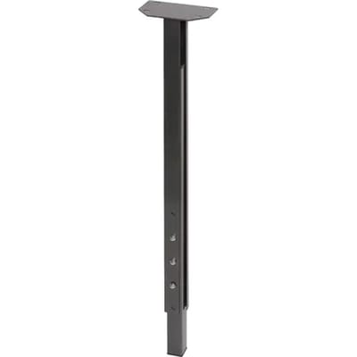 Duraline Meubelpoot Verstelbaar Vierkant Staal 3x3x63-90cm Antraciet