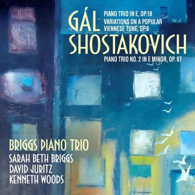 Briggs Piano Trio, Sarah Briggs, David Juritz, Kenneth Woods - Gal | Shostakovich: Piano Trio In E Major Op.18 | Variations (CD)