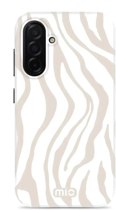 MIO by Mobilize Hoesje | Geschikt voor Samsung A26 | Compatibel met MagSafe | Hard Shell Back Cover | Sandy Zebra