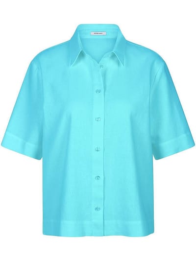 Blouse Van Peter Hahn blauw