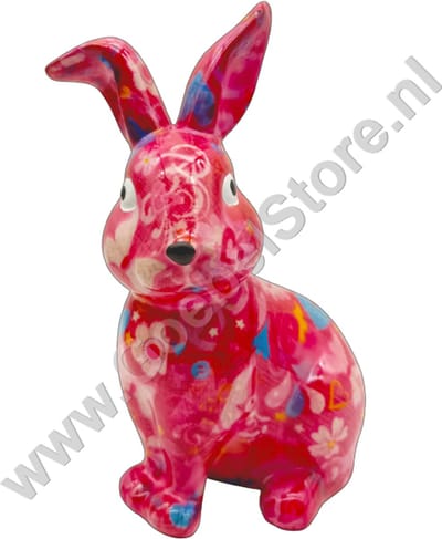 Pomme Pidou Spaarpot Haas Helena Medium B (22x15x10cm - Keramiek)