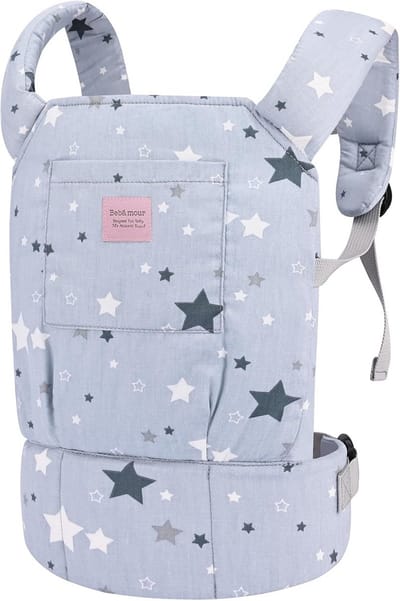 3-in-1 Poppendrager Doek voor Meisjes - Zachte Draagdoek van 100% Katoen