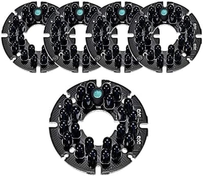 IR LED Board - Infrarood Verlichting - Nachtzicht Camera - 24 LEDs 850nm - 54mm Diameter - Niet gespecificeerd
