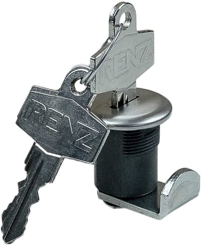 Dailygoods- Hefboomcilinder Vervangend - Brievenbus Slot - Inclusief Twee Sleutels - Werkafstand 12 mm - Hoogwaardige Kwaliteit - Universeel Inzetbaar - Brievenbusslot