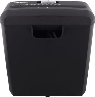 Fichero - Papierversnipperaar - 6x A4 - Creditcards - 10L - Zwart