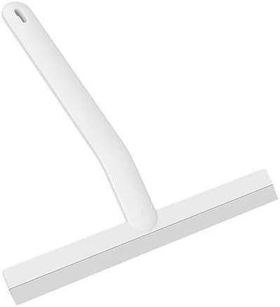 Douche Wisser - Raamtrekker Wisser - Snel Water Verwijderen - Ergonomische Handgreep - 25 cm Breed - Wit Paars