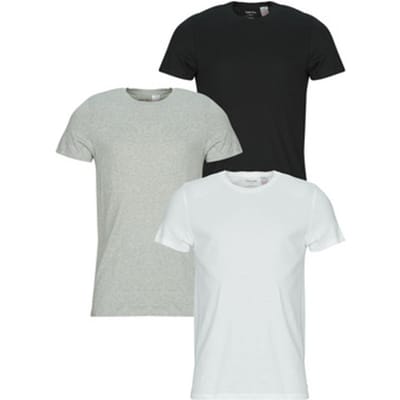 Calvin Klein Cotton Classics crew neck T-shirt (3-pack) - heren T-shirts O-hals - zwart - wit en grijs