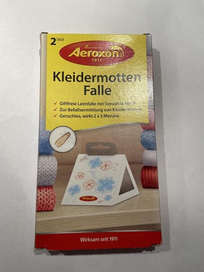 Aeroxon kleding mottenval 2 stuks
