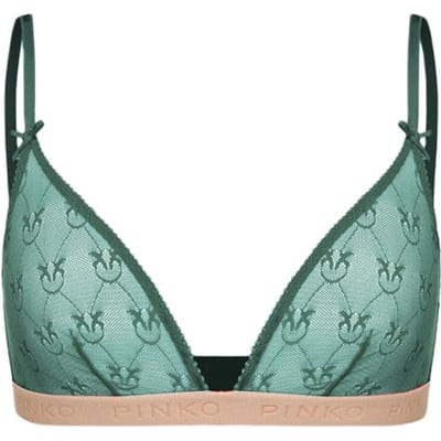 PINKO Alba Chiara Bra Green/nude Size: S | Bras Outlet | Dames | Groen