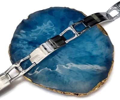 Aramat Jewels | Armbanden | Tijdloze Rvs Schakel Armband - 20cm | | | |15mm | Staal | Volwassenen | Verkleurd niet