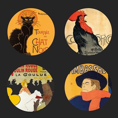 Parisian Posters, La belle Époque Parisienne