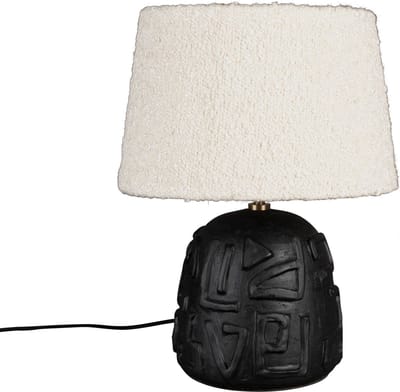 Dutchbone Renzo Tafellamp - Zwart