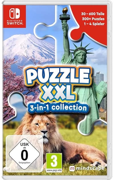 Nintendo Games Nintendo Switch Puzzle Xxl 3 In 1 Collection (de/multi In Game) Transparant PAL
