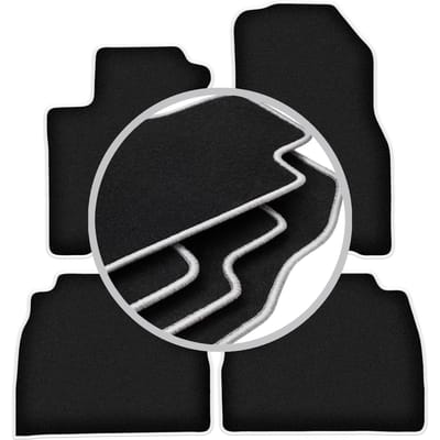 CARLUX-SILVER automatten voor: Mercedes ML W163 SUV (1998-2005)