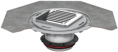 ACO Opzetstuk AV-Selecta 148x148/K3 PP/spleetrooster V2A vergrendelbaar, 9579.60.91