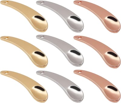 Set van 9 Herbruikbare Make-up Spatels in 3 Kleuren, Mini Zinklegering, Perfect voor Crème, Cosmetica en Huidverzorging