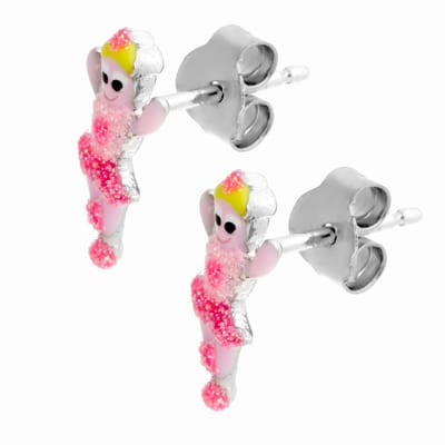 Orphelia 'Oviva' Kinder 925 Sterling Zilveren Stud Oorbellen - Zilver ZO-7137