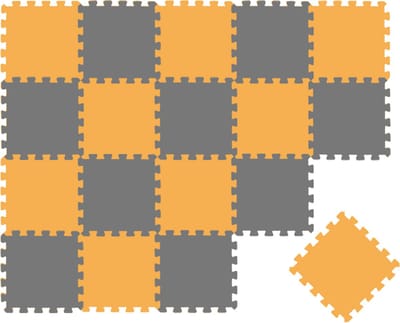 Van dag Één: 18-delige Baby Puzzel Speelmat - 30x30 EVA Schuim Kruipmat Vloermat Speeltapijt Kind