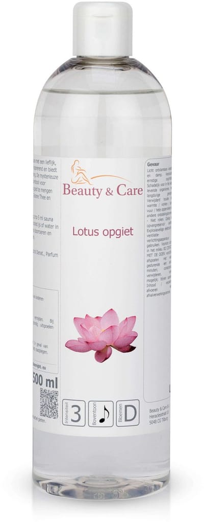 Lotus opgiet - Beauty & Care - 500 ml. new