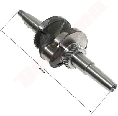 Krukas passend op HONDA GX160 TAPER L253mm ( 13310-ZE1-000 )
