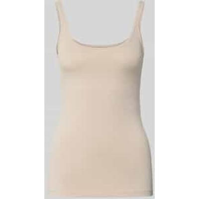 Slim fit tank top van katoenmix model 'Ina/Dailies'
