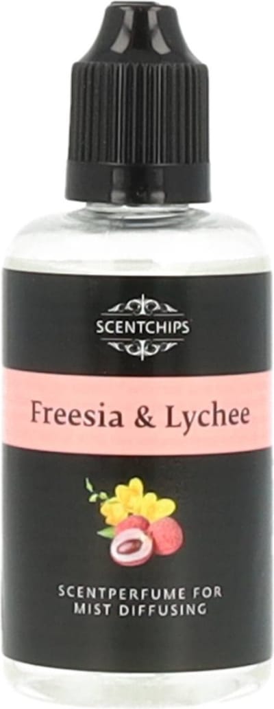 Scentchips® Freesia & Lychee - Geurolie Voor Aromadiffuser - Geurolie Voor Oliebrander - Navulling Geurbrander - Etherische Olie - Geurverspreiders - Verdamper