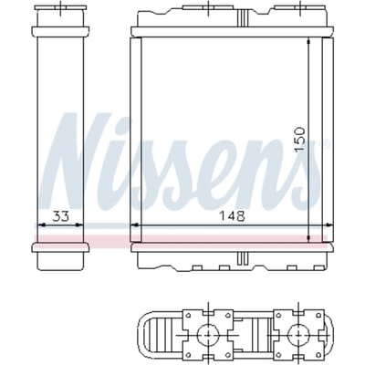 Waterverwarmer NISSENS 72659